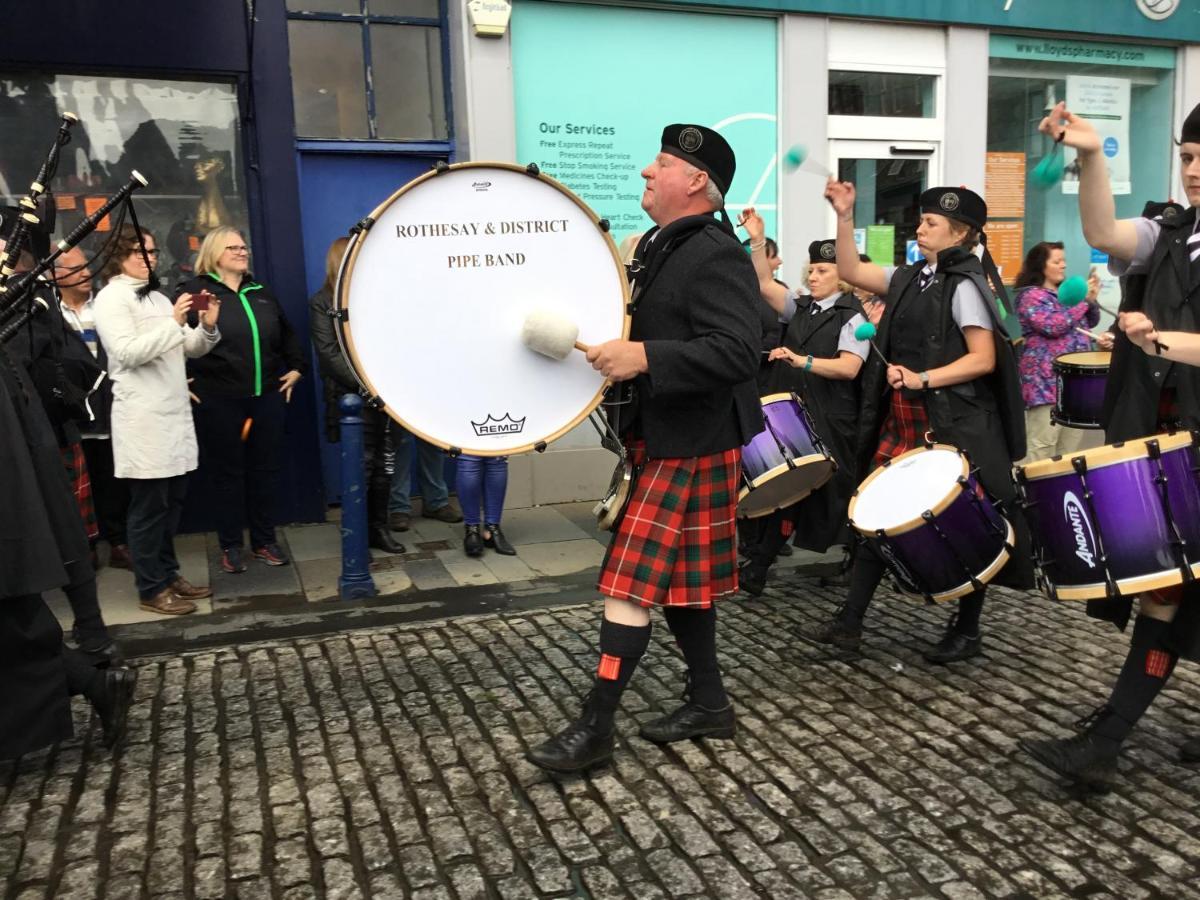 罗撒西Chapelhill Hideaway Isle Of Bute Licence Ar00654F公寓 外观 照片